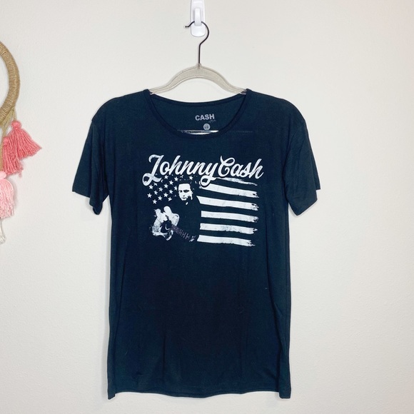Johnny Cash Soft Band Tee - Picture 1 of 5